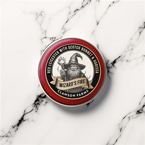 WIZARD'S FIRE RED LEICESTER WITH SCOTCH BONNET AND HARISSA 200G
