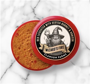 WIZARD'S FIRE RED LEICESTER WITH SCOTCH BONNET AND HARISSA 200G