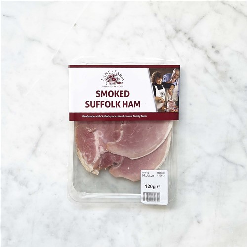 HAM SMOKED COOKED LANE FARM SL 120G