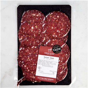 SALAMI VENISON GRN PEP SLC 90G GT GLEN