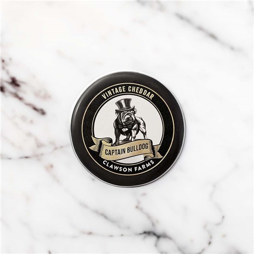 CAPTAIN BULLDOG VINTAGE CHEDDAR WAXED TRUCKLE 200G