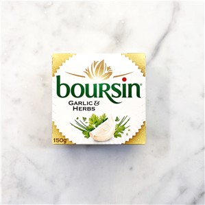 BOURSIN GARLIC 150G